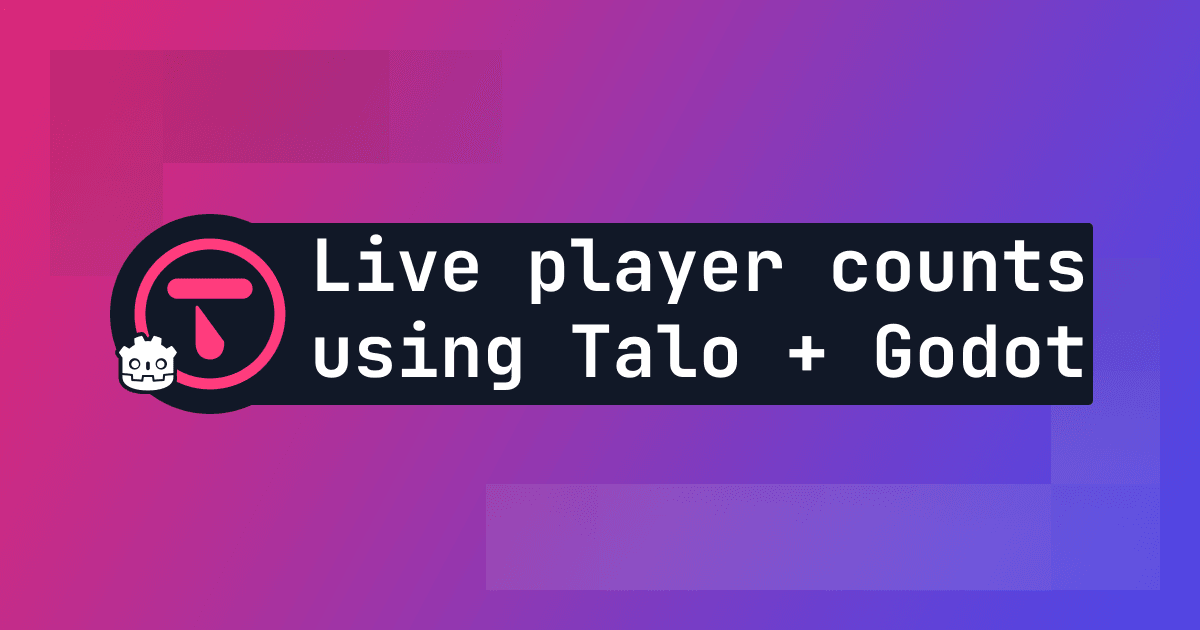 How to see live online player counts in your Godot game