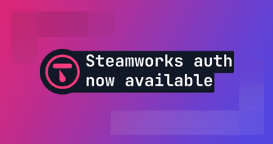 Steamworks authentication is now available