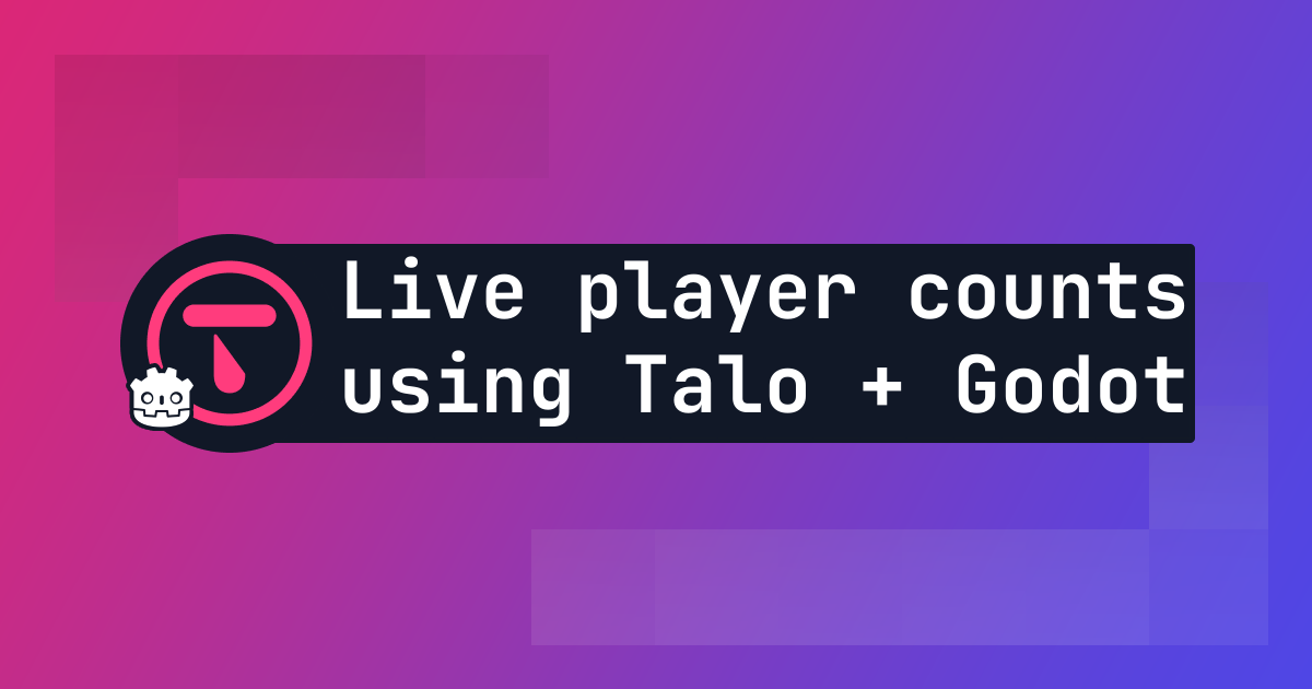 How to see live online player counts in your Godot game