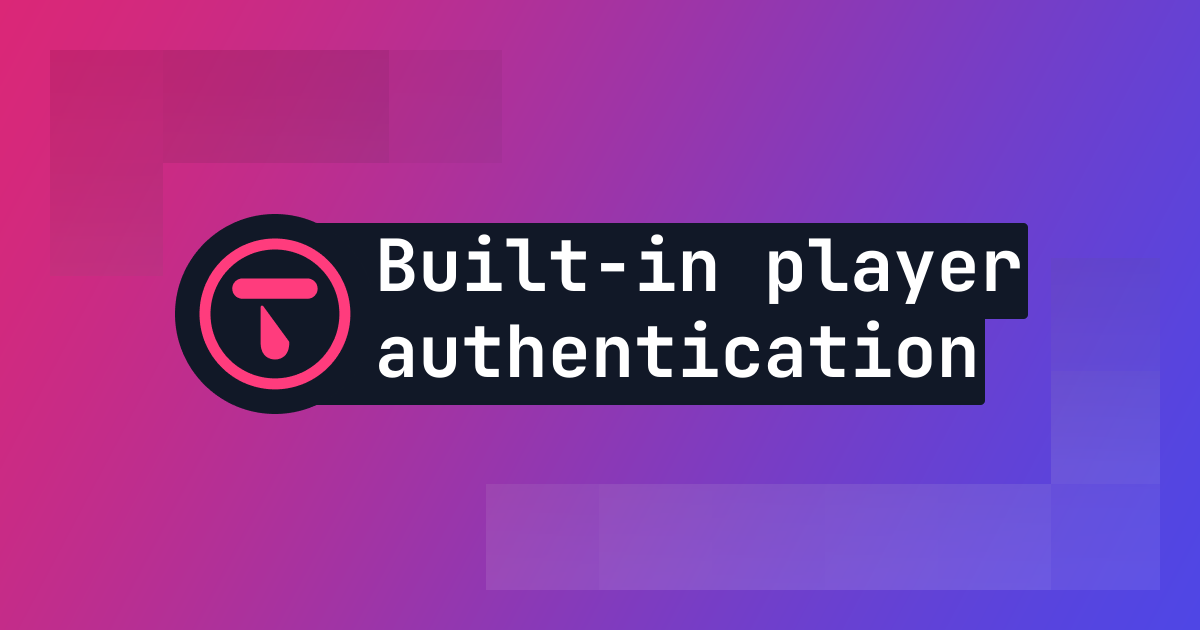 Fully-managed Talo authentication has arrived!